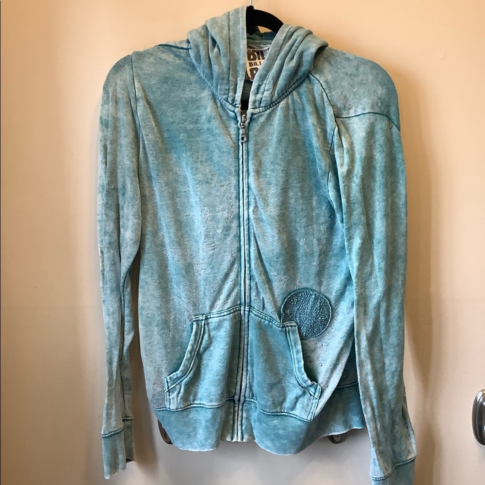 Billabong zip up hoodie